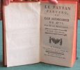 Le Paysan parvenu, ou Les Mémoires de M***. 2 volumes.. MARIVAUX