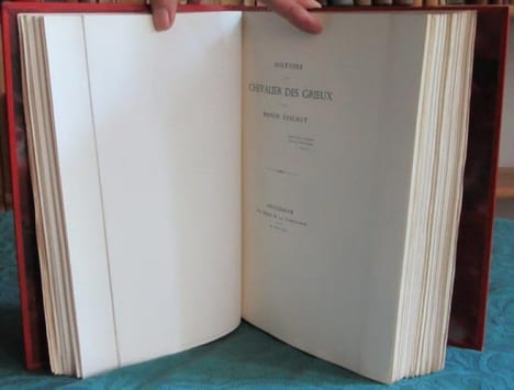 Histoire de Manon Lescaut et du Chevalier des Grieux.. PREVOST Abbé