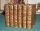Nouveau Dictionnaire historique. 6 volumes.. CHAUDON Louis-Maïeul - DELANDINE Antoine-François