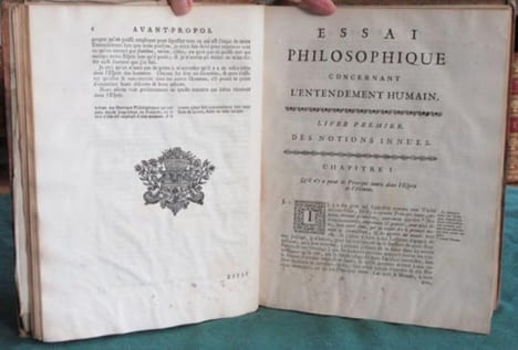 Essai Philosophique concernant l'Entendement Humain.. COSTE Pierre