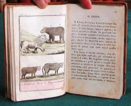 Storia Naturale di Buffon. (planches en couleurs). BUFFON G.L. Leclerc de