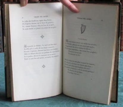 Chant du Sacre ou la Veille des Armes - Édition originale.. LAMARTINE Alphonse de