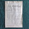 Lettre Autographe Signée de Jules Clarétie.. CLARETIE Jules
