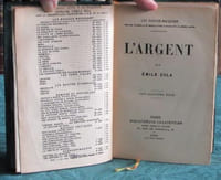 Les Rougon-Macquart. L'Argent.