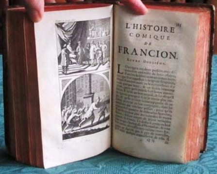 La Vraye (vraie) Histoire comique de Francion. 2 volumes.. SOREL Charles (Nicolas de Moulinet, sieur de Souvigny)