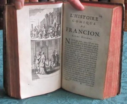 La Vraye (vraie) Histoire comique de Francion. 2 volumes.. SOREL Charles (Nicolas de Moulinet, sieur de Souvigny)