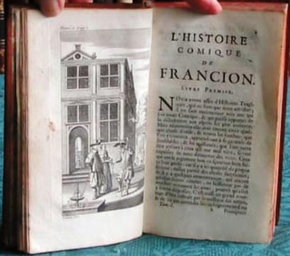 La Vraye (vraie) Histoire comique de Francion. 2 volumes.. SOREL Charles (Nicolas de Moulinet, sieur de Souvigny)