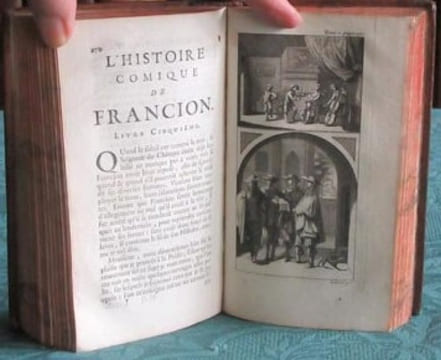 La Vraye (vraie) Histoire comique de Francion. 2 volumes.. SOREL Charles (Nicolas de Moulinet, sieur de Souvigny)