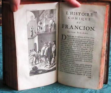 La Vraye (vraie) Histoire comique de Francion. 2 volumes.. SOREL Charles (Nicolas de Moulinet, sieur de Souvigny)