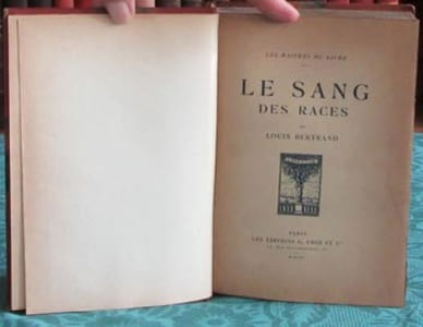 Le Sang des Races.