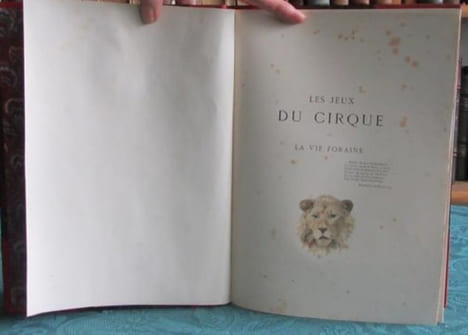 Les Jeux du cirque et la vie foraine - Édition originale.. LE ROUX Hugues