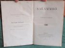 Salammbô - Édition originale.. FLAUBERT Gustave