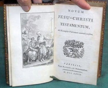Novum Jesu-Cristi Testamentum, Ad Exemplar Vaticanum accuratè revisum.