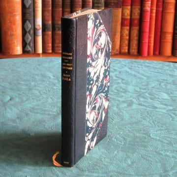 Dix-neuf Lettres de Stéphane Mallarmé à Émile Zola - Édition originale.. MALLARME Stéphane - DUFFOUX - ROYERE