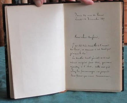 Dix-neuf Lettres de Stéphane Mallarmé à Émile Zola - Édition originale.. MALLARME Stéphane - DUFFOUX - ROYERE
