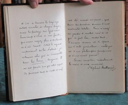 Dix-neuf Lettres de Stéphane Mallarmé à Émile Zola - Édition originale.. MALLARME Stéphane - DUFFOUX - ROYERE