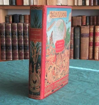 Les Enfants du Capitaine Grant. (Dos à l'ancre). VERNE Jules