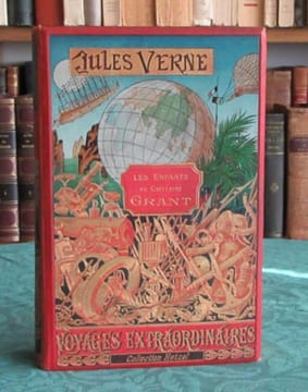 Les Enfants du Capitaine Grant. (Dos à l'ancre). VERNE Jules