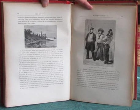 Les Enfants du Capitaine Grant. (Dos à l'ancre). VERNE Jules