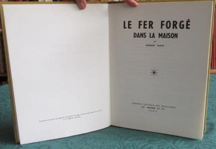 Le fer forgé dans la maison.