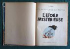 Tintin. L'Étoile mystérieuse. (Dos rouge, B13). HERGE