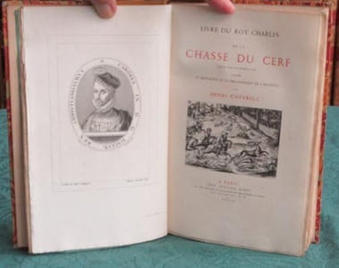 Livre du Roy Charles. De la Chasse du Cerf - Édition originale.