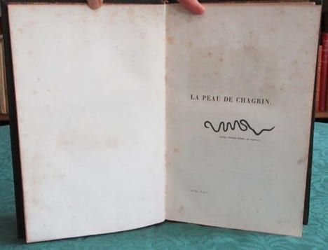 La Peau de Chagrin.. BALZAC Honoré de