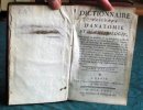 Dictionnaire raisonné d'Anatomie et de Physiologie. 2 volumes.. DUFIEU Jean-Ferapie
