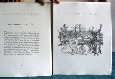 Rosalinde sur l'eau - Édition originale.. SUARES André