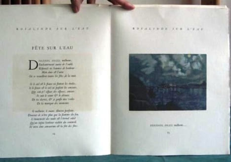 Rosalinde sur l'eau - Édition originale.. SUARES André