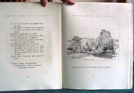 Rosalinde sur l'eau - Édition originale.. SUARES André