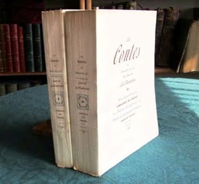 Les Contes et Nouvelles en vers de Jean de La Fontaine. 2 volumes.. LA FONTAINE Jean de
