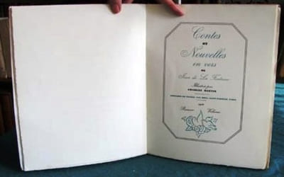 Les Contes et Nouvelles en vers de Jean de La Fontaine. 2 volumes.