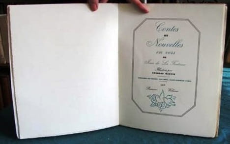 Les Contes et Nouvelles en vers de Jean de La Fontaine. 2 volumes.. LA FONTAINE Jean de