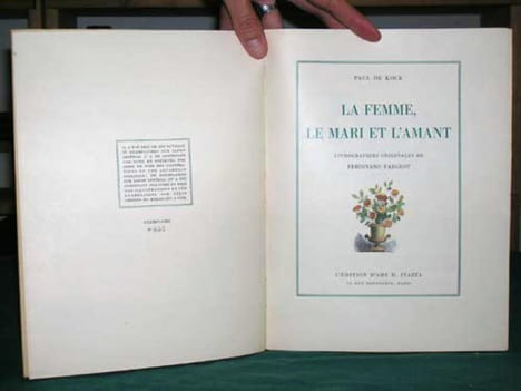 La Femme, le Mari et l'Amant.. KOCK Paul de