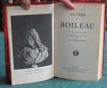 Oeuvres de Boileau.