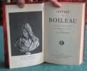 Oeuvres de Boileau.. BOILEAU - MONGREDIEN Georges
