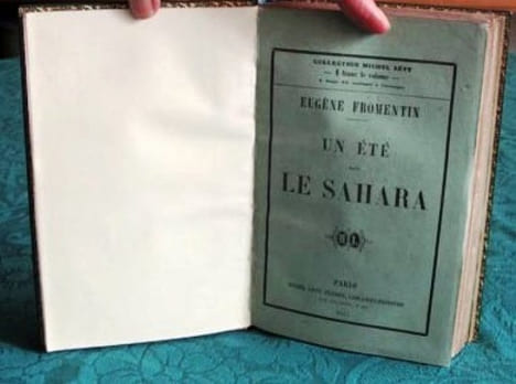 Un Été dans le Sahara - Édition originale.. FROMENTIN Eugène