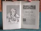 La Princesse de Clèves, suivie de la Princesse de Montpensier, de la Comtesse de Tende et de l'Histoire Espagnole.. LA FAYETTE Madame de - GUEGAN ...