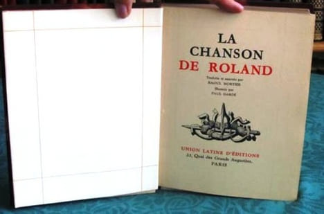 La Chanson de Roland.. ANONYME