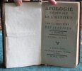 Apologie générale de l'Institut et de la Doctrine des Jésuites. 2 volumes.. CERUTTI Joseph-Antoine