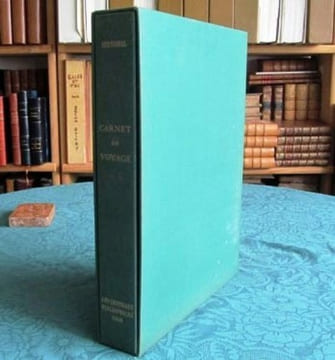 Carnet de Voyage. Extraits des Mémoires d'un Touriste.. STENDHAL (Henry Beyle de)