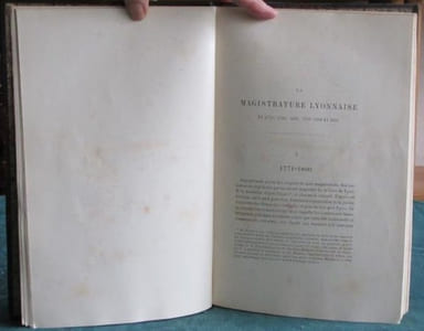 La Magistrature lyonnaise - 1771 à 1883 - Édition originale.