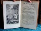 Dictionnaire Raisonné Universel d'Histoire Naturelle. 15 volumes.. VALMONT DE BOMARE Jacques-Christophe