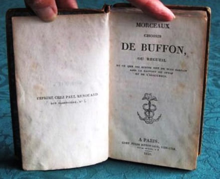 Morceaux choisis de Buffon.. BUFFON G.L. Leclerc de