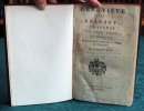 Geneviève de Brabant - Tragédie en trois Actes. - Médée - Tragédie en cinq Actes et en Vers - Édition originale.. CICILE (EMMICH Matthias) - ...