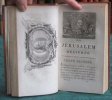 Jérusalem délivrée, Poëme traduit de l'italien. 2 volumes.. LE TASSE