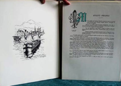 Anatole France, Du Vieux Paris à la Béchellerie - Édition originale.