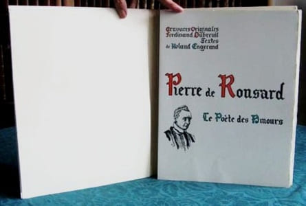 Pierre de Ronsard, Le Poète des Amours.
