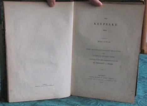 The Keepsake 1851.. MISS POWER